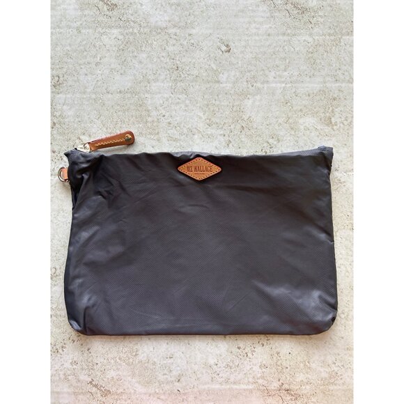 MZ Wallace Small Gray Cosmetic Bag Pouch - Picture 8 of 8